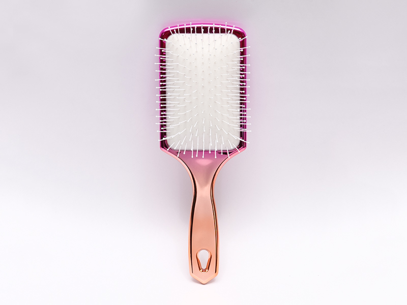 Sikat Rambut Dayung Warna Gradien Detangling