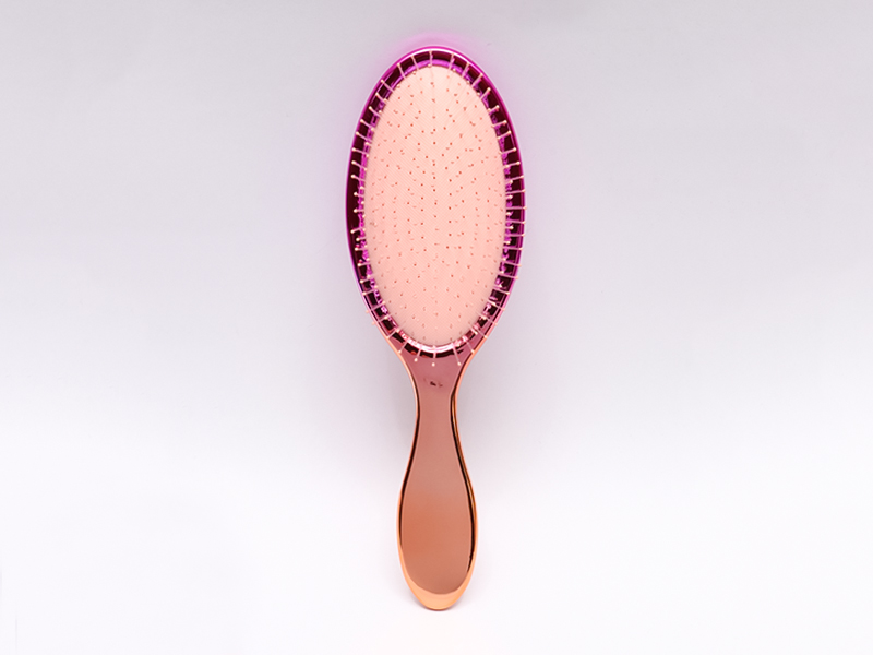 Sikat Rambut Dayung Warna Gradien Detangling