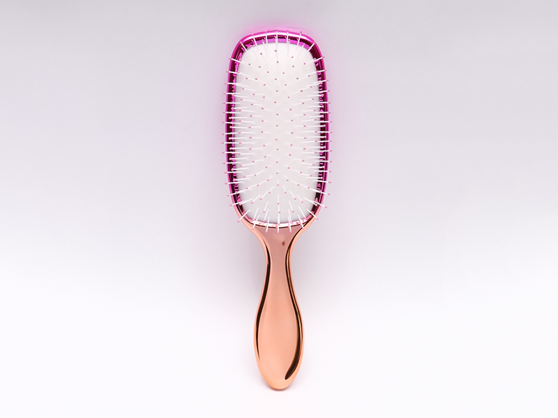 Sikat Rambut Dayung Warna Gradien Detangling