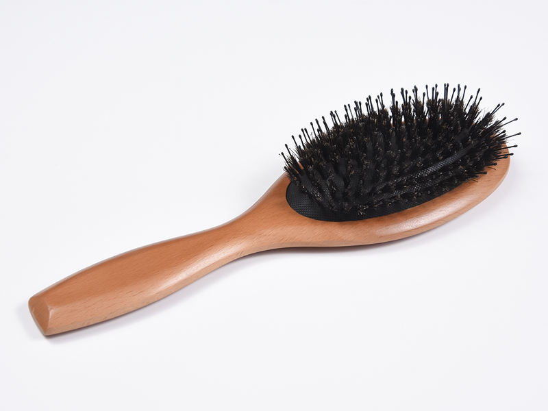 Sikat Rambut Dayung Bambu Kayu Campuran
