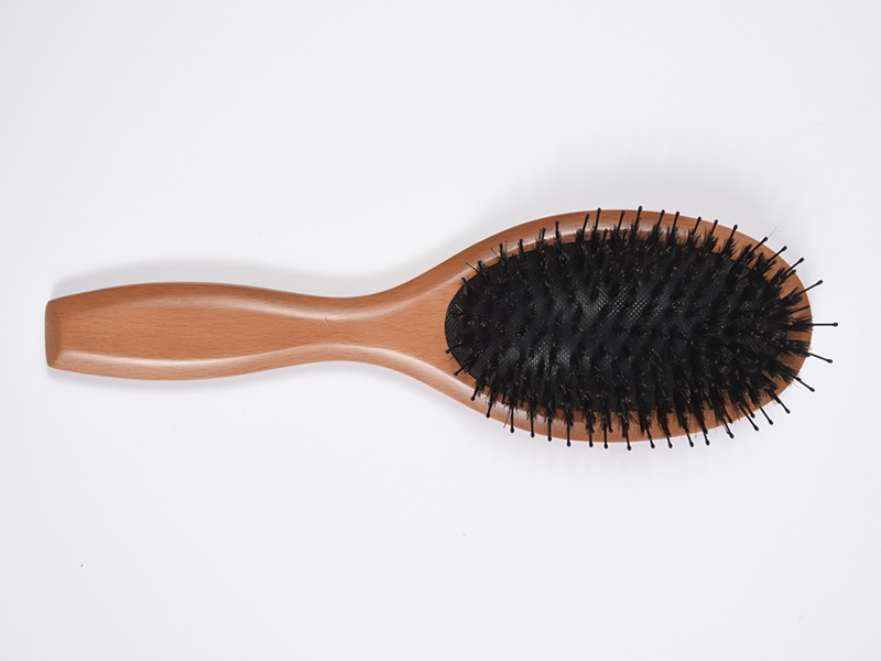 Sikat Rambut Dayung Bambu Kayu Campuran