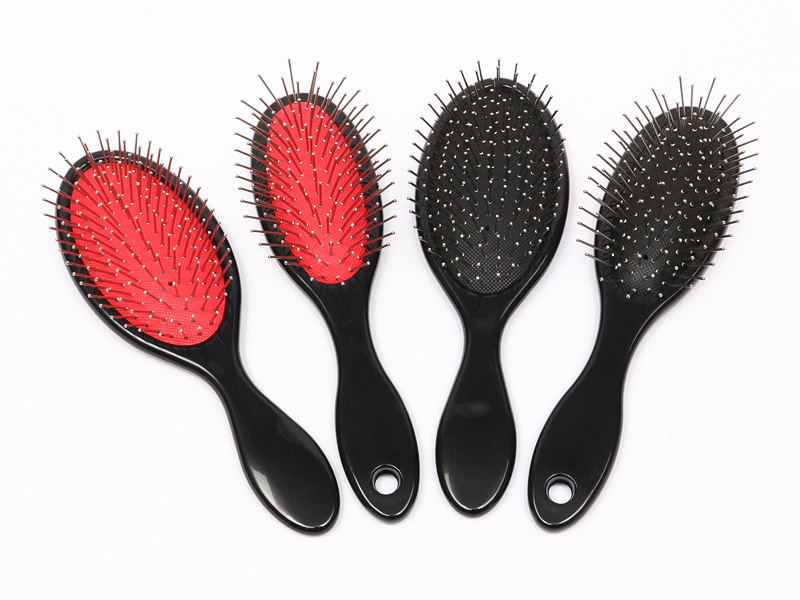 Sikat rambut pijat kepala dayung plastik