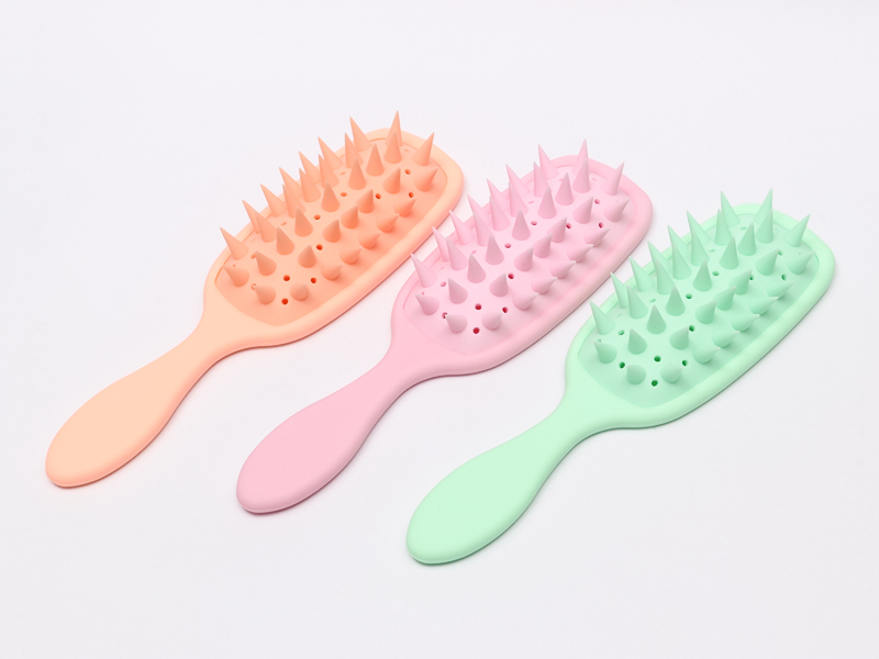 Sikat Detangling Pijat Kepala Silikon