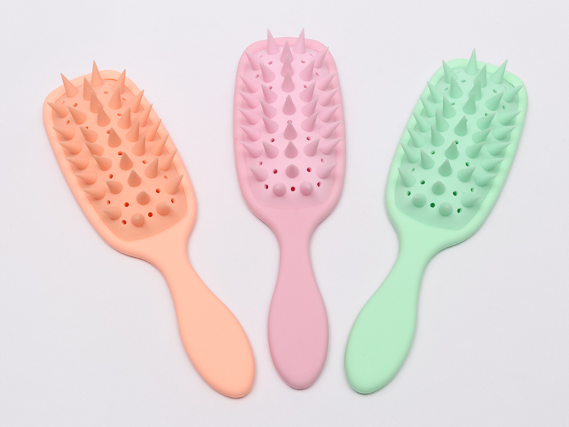 Sikat Detangling Pijat Kepala Silikon