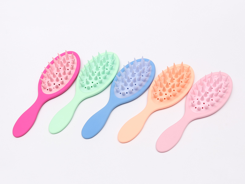 Sikat Detangling Pijat Kepala Silikon