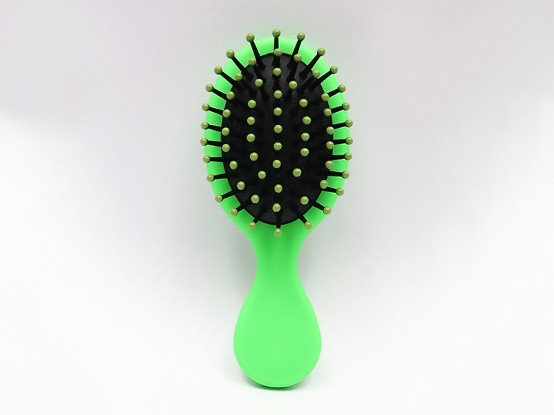 Wig Bayi Mini Sikat Rambut Dayung Melengkung Kayu Kecil