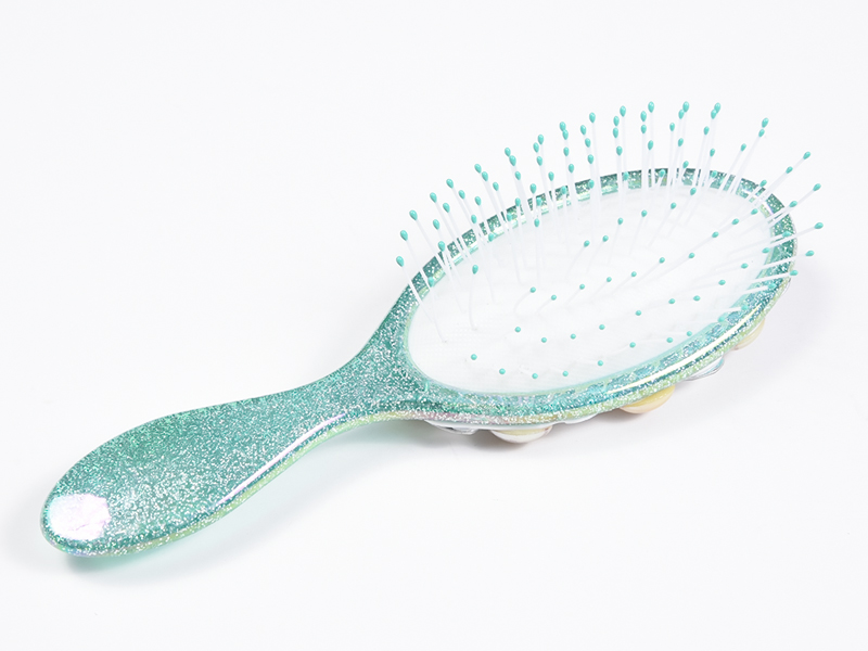 Sikat Rambut Detangling Oval Perhiasan Bling