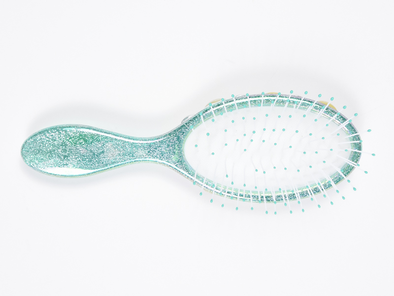 Sikat Rambut Detangling Oval Perhiasan Bling