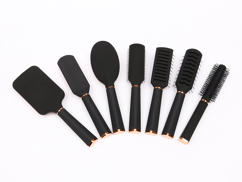 Set Sikat Rambut Detangling Pelurus Label Pribadi