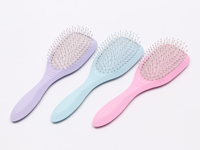 Sikat Rambut Detangling Jerami Gandum Serat Ramah Lingkungan