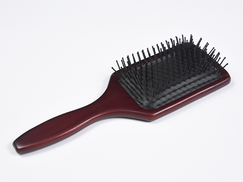 Sikat Rambut Detangling Pijat Kayu Bambu Besar