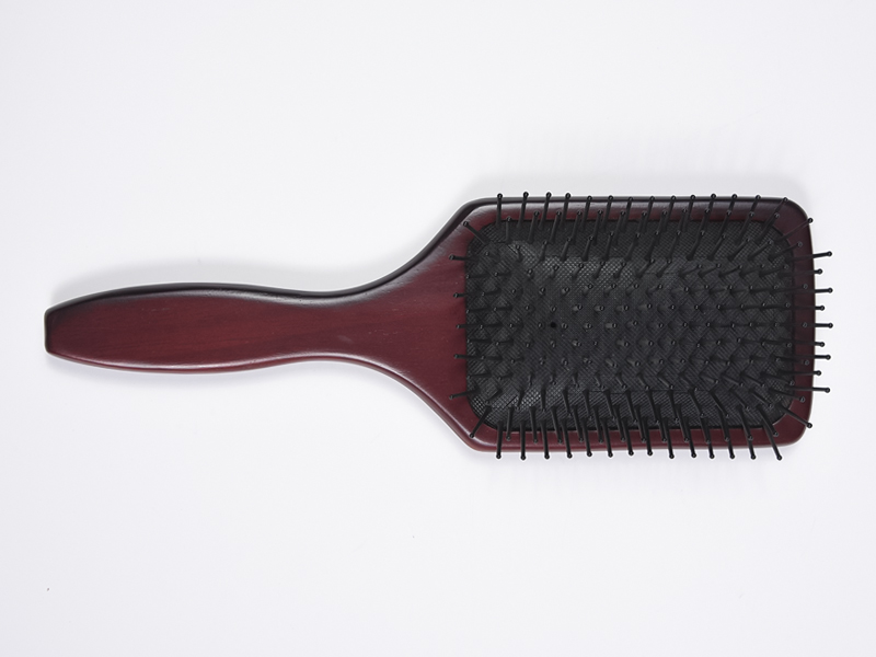 Sikat Rambut Detangling Pijat Kayu Bambu Besar