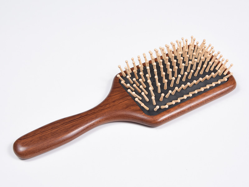 Sikat Rambut Bantalan Dayung Bambu Ramah Lingkungan