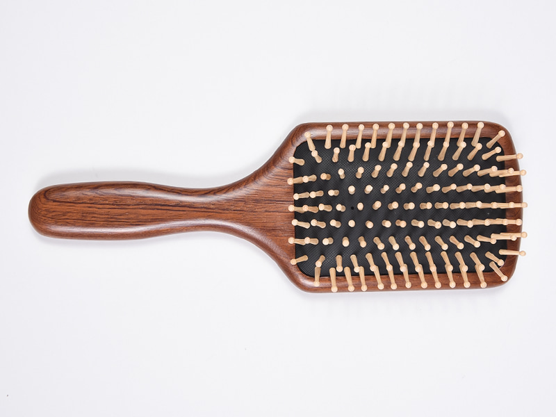 Sikat Rambut Bantalan Dayung Bambu Ramah Lingkungan