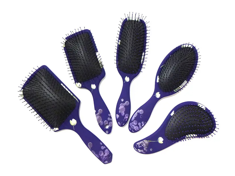 Sikat Ekstensi Rambut Detangling Plastik