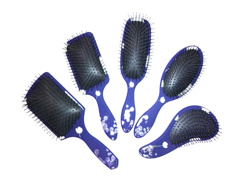 Sikat Ekstensi Rambut Detangling Plastik