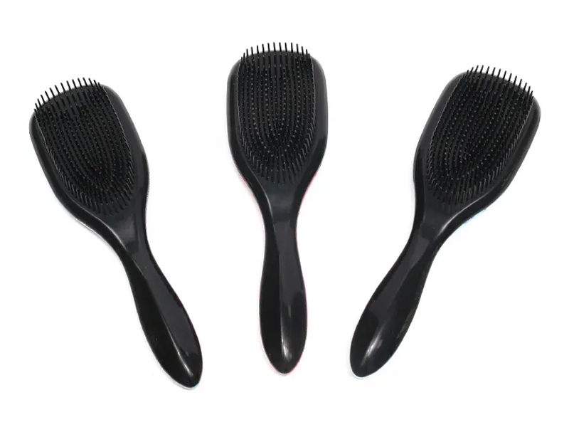 Bantalan Sikat Rambut Detangling Nilon Keriting