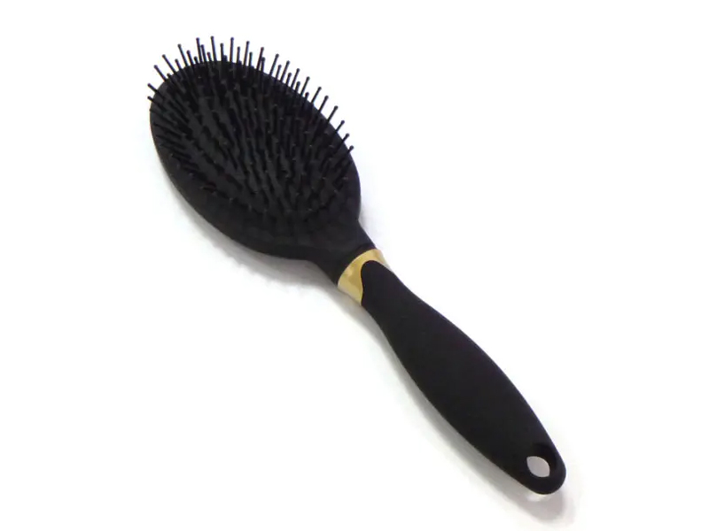 Set Sikat Rambut Detangling Lapisan Karet
