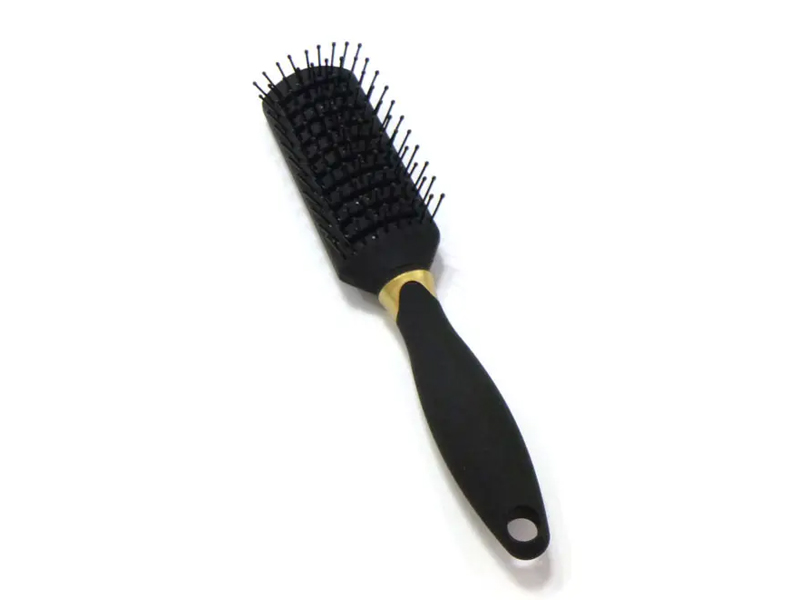 Set Sikat Rambut Detangling Lapisan Karet