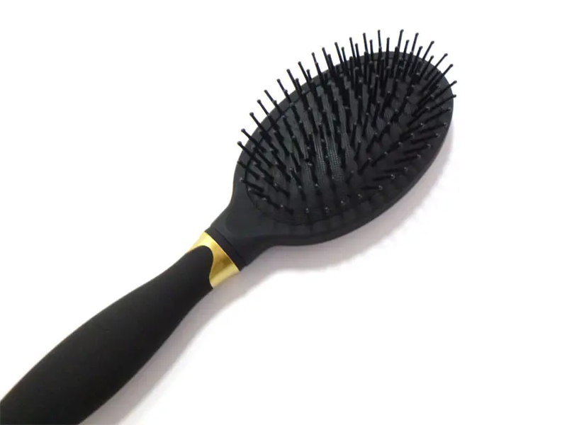 Set Sikat Rambut Detangling Lapisan Karet