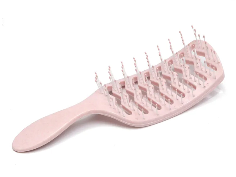 Sikat Rambut Detangling Melengkung Pijat Warna