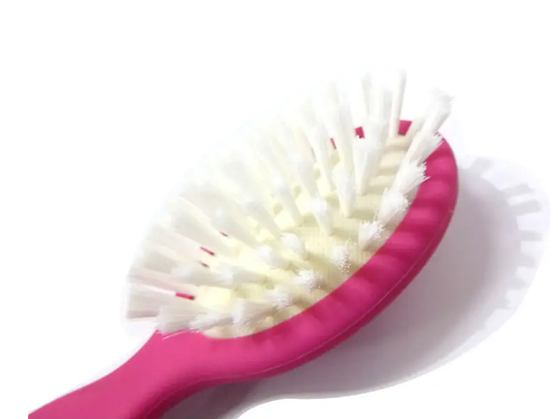 Brosse a Cheveux Afro Tangle Sikat Rambut Pria Dengan Lapisan Karet