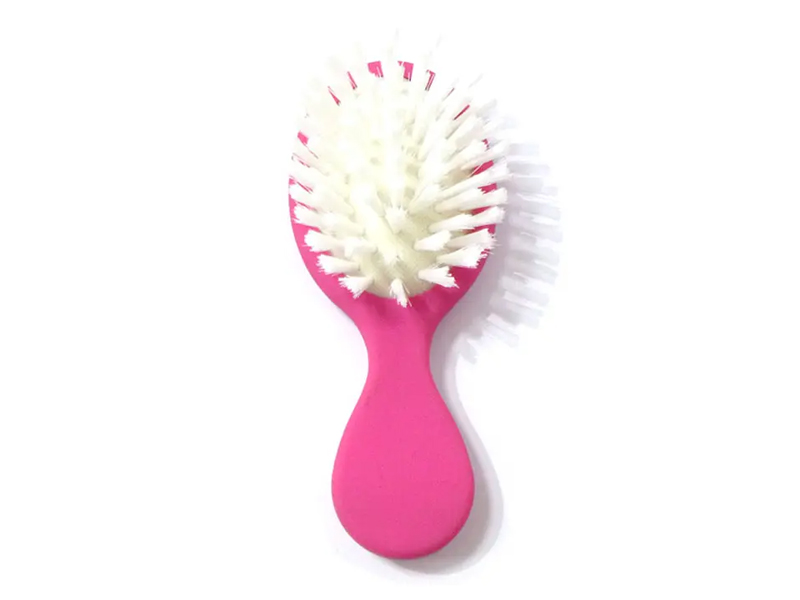 Brosse a Cheveux Afro Tangle Sikat Rambut Pria Dengan Lapisan Karet