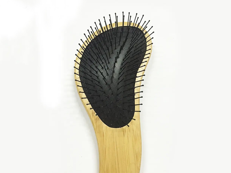 Sikat Rambut Bantal Detangling Bambu