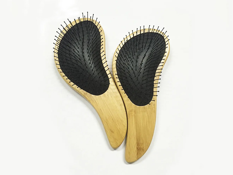 Sikat Rambut Bantal Detangling Bambu