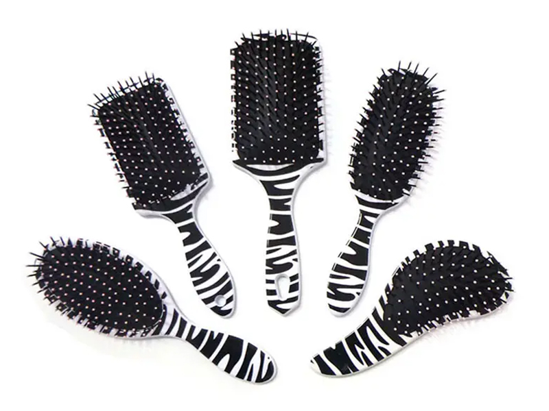 Sisir Sampo Rambut Tenun Pelurus Bulat