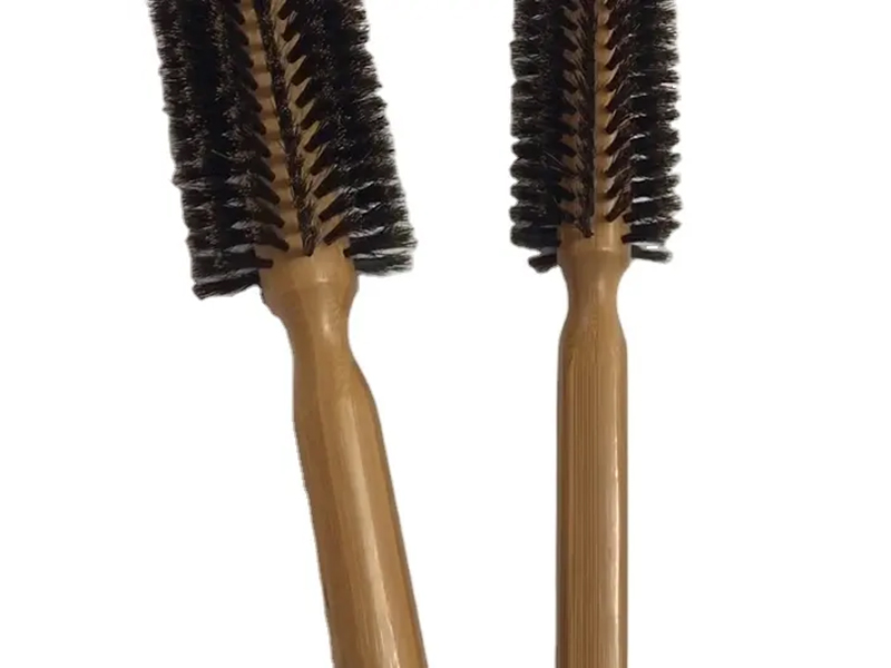 Sikat Rambut Kayu Bulat