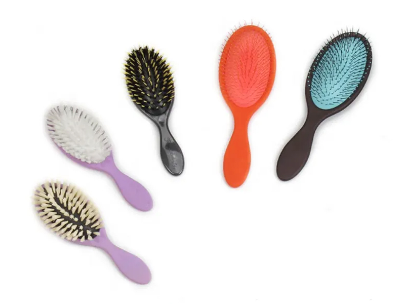 Sikat Rambut Detangling Oval Dayung Plastik ABS