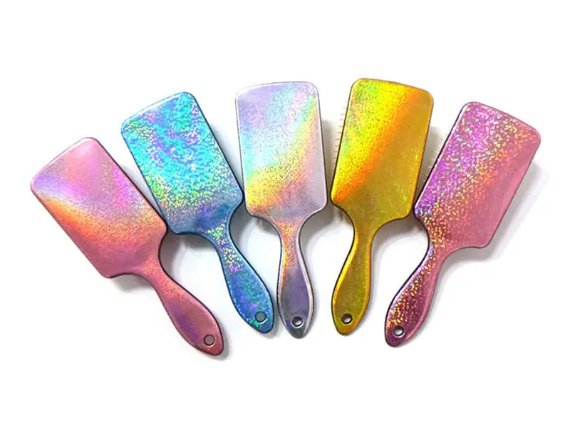 Set Sikat Rambut Detangling Bling yang Berbeda