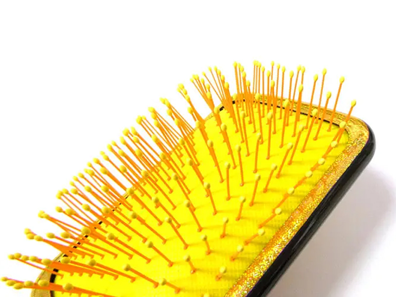 Set Sikat Rambut Detangling Bling yang Berbeda