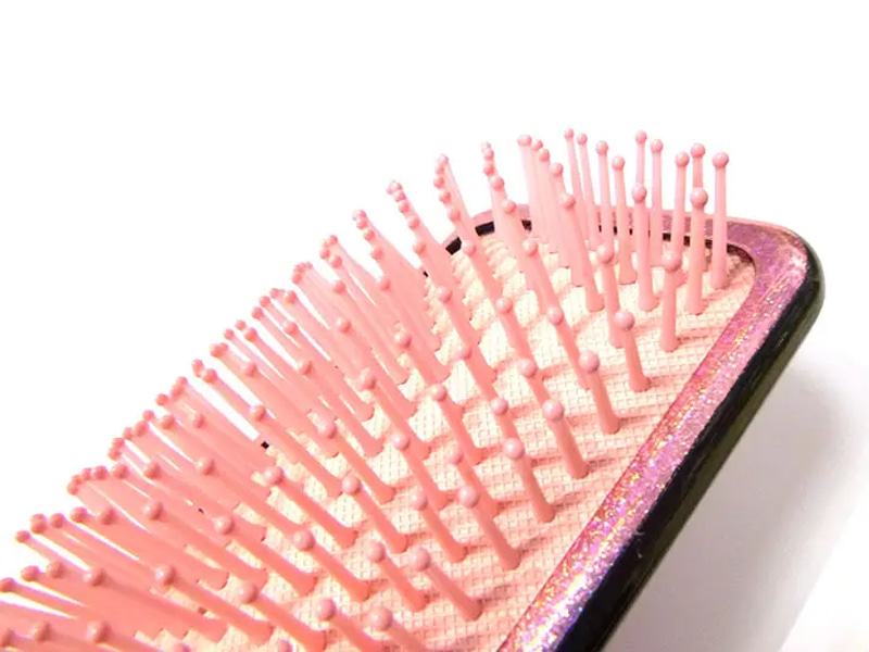 Set Sikat Rambut Detangling Bling yang Berbeda