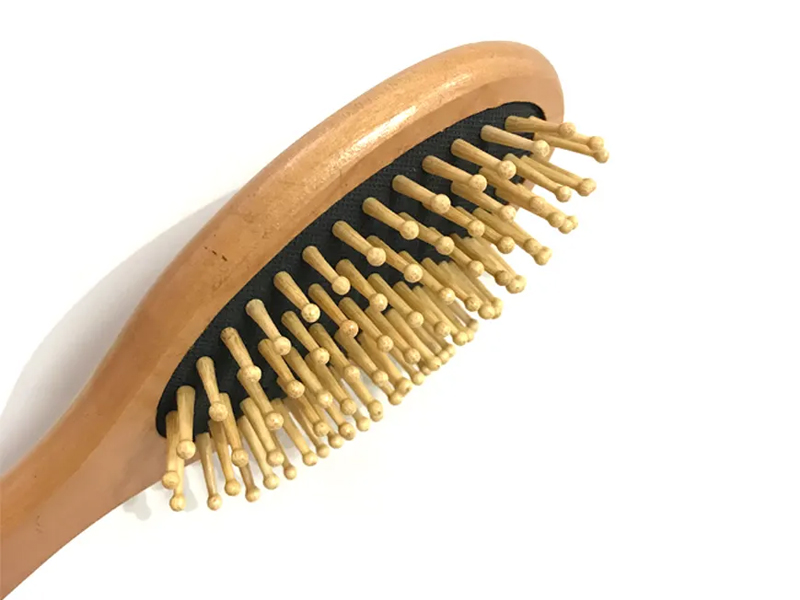 Sikat Rambut Pijat Kayu Dayung Bayi