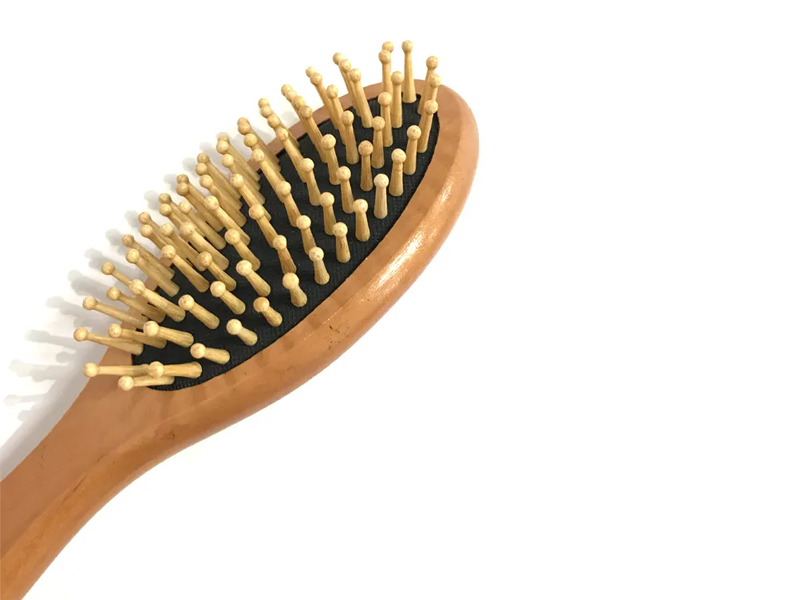 Sikat Rambut Pijat Kayu Dayung Bayi