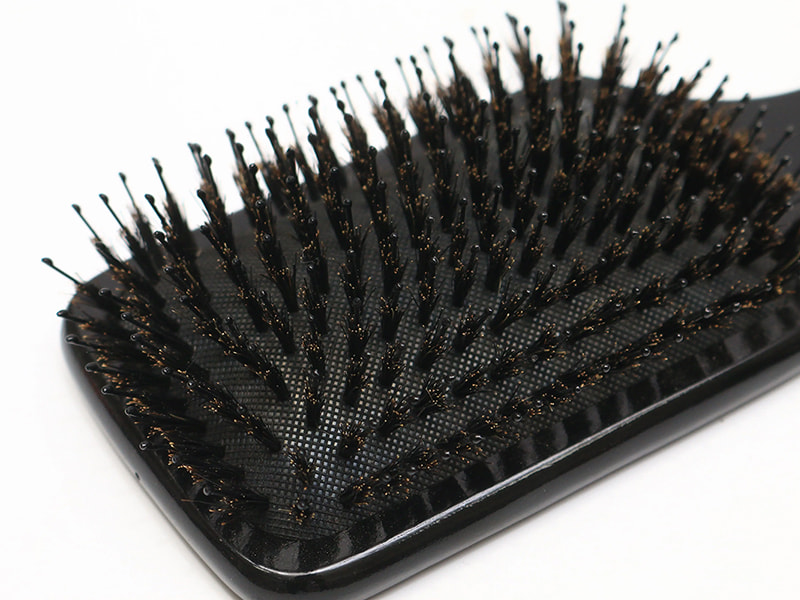 Sikat Dayung Detangling Bambu Kayu Alami