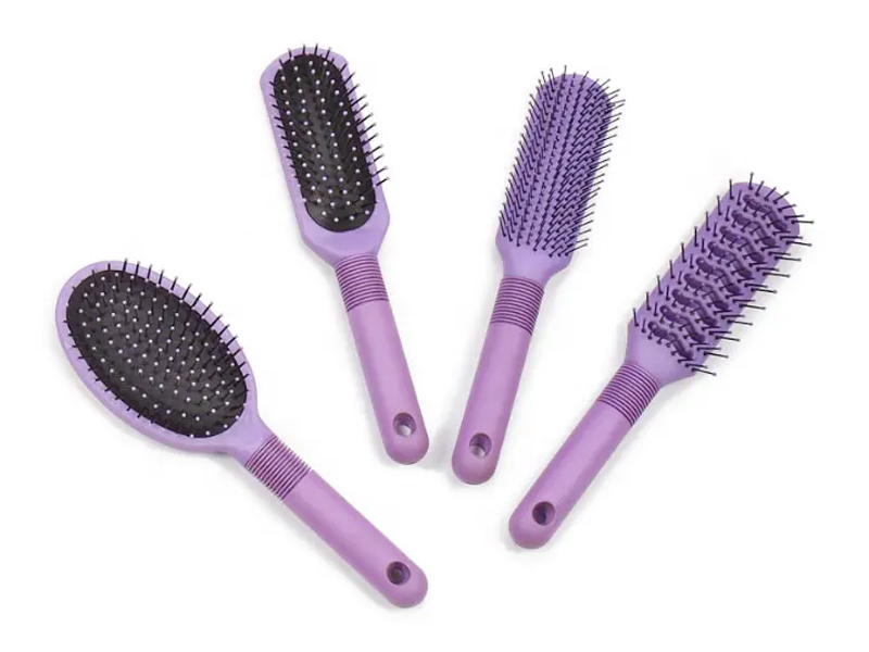 Set Sikat Rambut Detangling Sentuhan Lembut